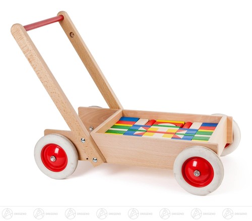 Toy car with building blocks - car,