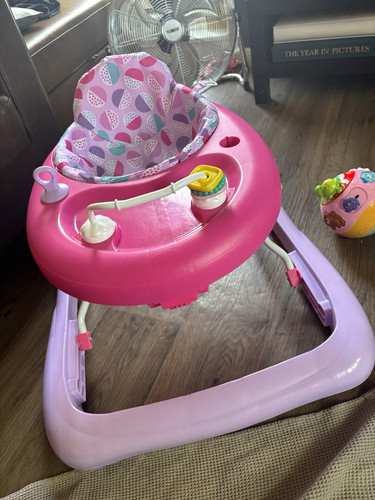 Pink purple plastic - plastic, baby