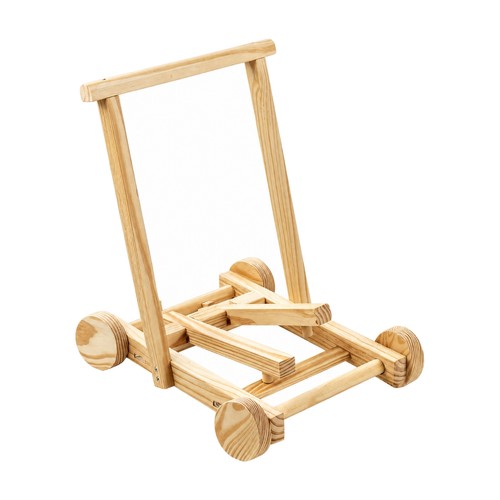Wooden baby push walker - push,