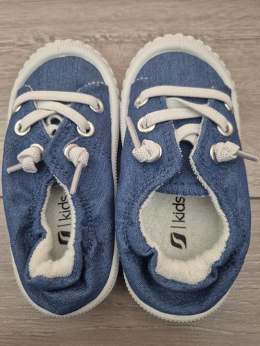 Infants trainers canvas first - canvas,